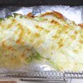 小５料理男子's cooksnap of when they made お弁当に♪アスパラチーズのホイル包み焼き.