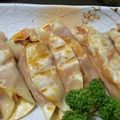 ふるたいや's cooksnap of when they made ベーコンとチーズを餃子の皮で巻いたやつ.
