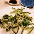 ☆とらねこトラちゃん's cooksnap of when they made 山菜 ♪カラットサクサクこごみの天ぷら♪.