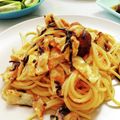 えざまめ's cooksnap of when they made 簡単♫塩こんぶとフライドエッグのパスタ.