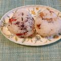 yesmama's cooksnap of when they made ♡おにぎり♡ナメタケおかか.