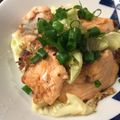 ベティ３'s cooksnap of when they made ご飯が進む☆鮭キャベ炒め.