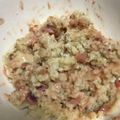 Ruriluru's cooksnap of when they made イカの塩辛でキレイ色リゾット.