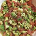 匡史さん's cooksnap of when they made アボカド&トマトのクリームチーズサラダ.