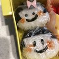 れなぼう's cooksnap of when they made おかっぱちゃんおにぎり＊キャラ弁.