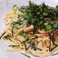 yukoko☆'s cooksnap of when they made 簡単♪ツナと大葉のマヨポンパスタ♪.