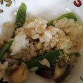 AiYuKE's cooksnap of when they made ナスピー炒めごはん.