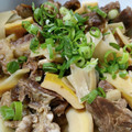 かおるっこら's cooksnap of when they made たけのこと牛スジの炊いたん♪.