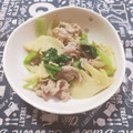ﾁｲﾁｬﾝﾏﾏ's cooksnap of when they made 青菜とたけのこの中華炒め.