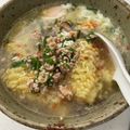 ねこにゃ22's cooksnap of when they made 豚肉ネギで簡単ラーメン(サリ麺使用).