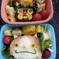 curisupin's cooksnap of when they made 妖怪ウォッチ ロボニャン キャラ弁 ♡.