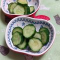 赤い電話's cooksnap of when they made きゅうりの漬物.