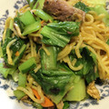 ミルクボール's cooksnap of when they made ☺小松菜と鯖水煮缶の簡単カレー焼きそば☺.