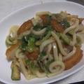 きらり流れ星's cooksnap of when they made もやし さつま揚げ 天かす 焼うどん.