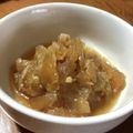 Mimiromi's cooksnap of when they made 冬の保存食　おばあちゃんの味噌大根.