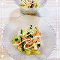 オウジリリノエ's cooksnap of when they made カニカマと大根サラダ.