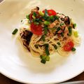 麻's cooksnap of when they made 塩昆布とツナのそうめん.