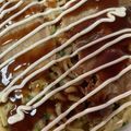 まゆのふ♬'s cooksnap of when they made 焼きそば麺入りもちもちお好み焼き♪.