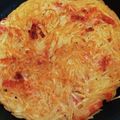 イシchan's cooksnap of when they made ✿カリカリ♫ポテトとベーコンのお焼き✿.
