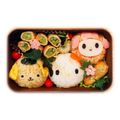 クック4649★'s cooksnap of when they made キャラ弁＊キティ・マイメロ・プリン.