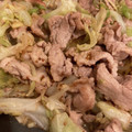 highorn's cooksnap of when they made 豚コマとキャベツの粒マスタード炒め.