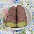 mmameco's cooksnap of when they made レンジでホクホクさつまいも（蒸かし芋）.