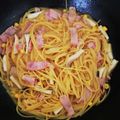 ayum2929's cooksnap of when they made ワンポット♡キノコとベーコンの和風パスタ.