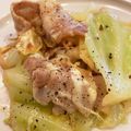 まめちゃん710's cooksnap of when they made とろりチーズの豚バラキャベツのカレー炒め.