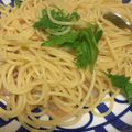 kanana1211's cooksnap of when they made うまっ！大葉が香る♪イカと海老のパスタ.