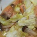 さやぞ～'s cooksnap of when they made 鮭とキャベツのスイチリ味噌炒め.