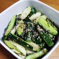 tomoakky's cooksnap of when they made ビニール袋で！キュウリのおかず☆塩昆布味.
