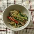miya姉's cooksnap of when they made もやしときゅうりとカニカマの中華サラダ.