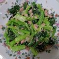 noaballet's cooksnap of when they made 小松菜とツナの洋風サラダ.