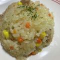 りひーのちゃん's cooksnap of when they made ☆炊飯器でコンソメピラフ☆.