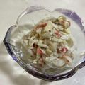 papikun's cooksnap of when they made 干しエビとチーズでこくうま玉ねぎサラダ.