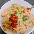 みーくんママもす's cooksnap of when they made ☆★オートミールの坦々麺風粥☆★.