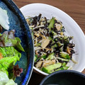 らとりー's cooksnap of when they made えのき常備菜☆胡瓜とひじきの梅わさび和え.