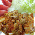 pfizer's cooksnap of when they made マヨネーズでまろやか＊豚キムチ炒め.