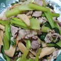 ♡Catherine's cooksnap of when they made 豚肉とごぼうの彩りダシダ炒め。.