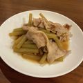 ちゃぁちゃん＊'s cooksnap of when they made 絶品！！ふきと豚バラ肉の炒め煮.