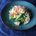 栗丸うさぎ's cooksnap of when they made きゅうりとカニカマの卵炒め.
