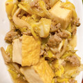 まん！'s cooksnap of when they made キャベツと厚揚げの麻婆.