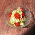 栗丸うさぎ's cooksnap of when they made 簡単ヘルシー！キャベツとトマトのサラダ！.