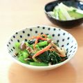 runa10's cooksnap of when they made レンジで簡単！こまつなのナムル★.
