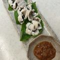うな重浦和's cooksnap of when they made 鱧の湯引き、梅肉添え.
