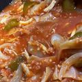 あんずりん's cooksnap of when they made ササミ入り脂肪燃焼？トマトスープ♪.