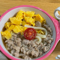 merciです's cooksnap of when they made 夏野菜と肉みその冷やしうどん.