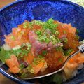 renkon717's cooksnap of when they made 超簡単！1分で美味しい海鮮丼の漬けタレ！.