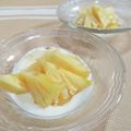 イベ長's cooksnap of when they made パイナップルヨーグルト.