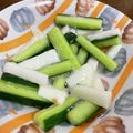 コロどろっぷ's cooksnap of when they made ✪長いもと胡瓜✪梅昆布茶和え.